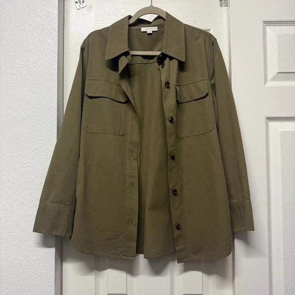 Vince| NWT Olive Green Women's Jacket Size Medium - Picture 3 of 8
